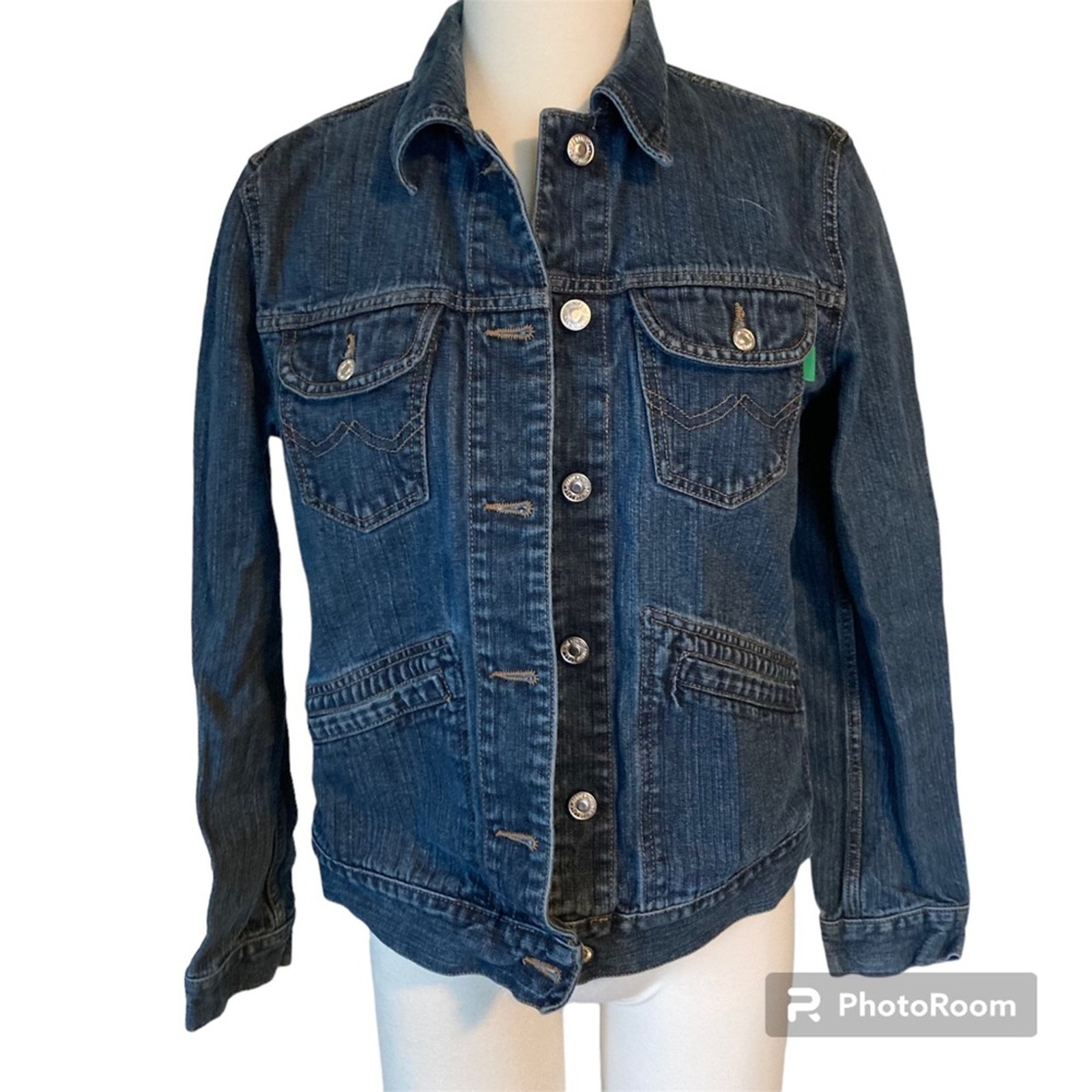 United Colors Of Benetton Jean Jacket Size M